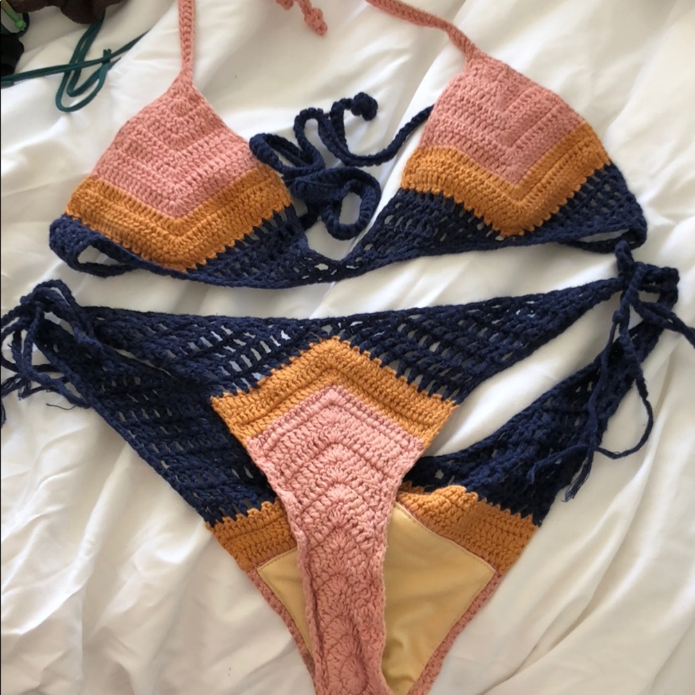 billabong bikini crochet
